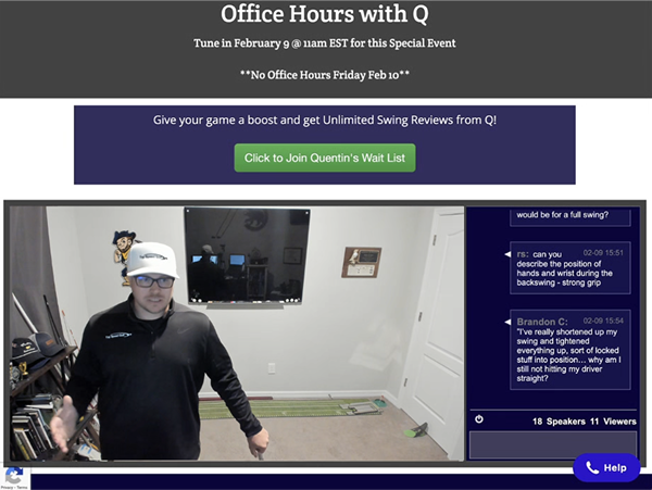 Top Speed Golf Instructor Q